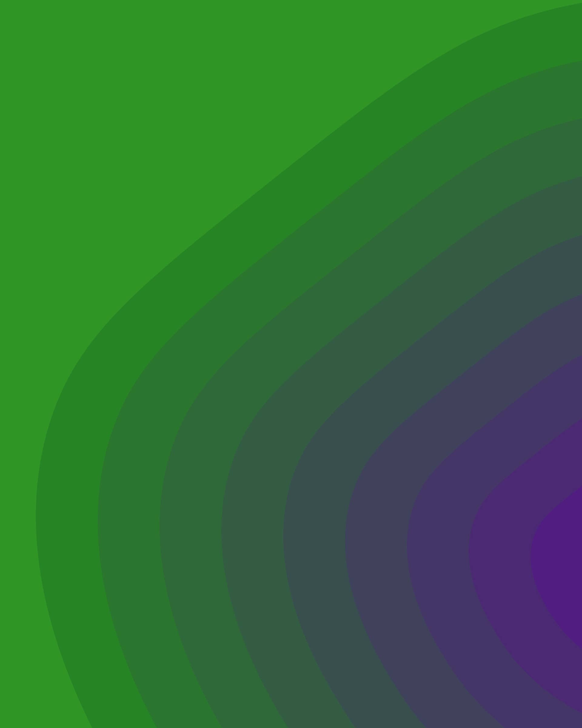 Yosiento branded purple-to-green organic background